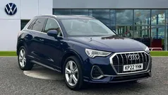Blue Used 2022 Audi Q3 S-Line SUV | £26,846 (Fair price)