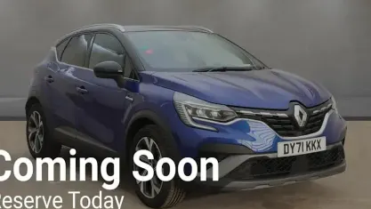 Usado Renault Captur R.S. 140 HP (102 kW) 2021 Azul SUV