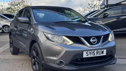 Used Nissan Qashqai N-TEC 110 HP (80 kW) 2015 Grey SUV
