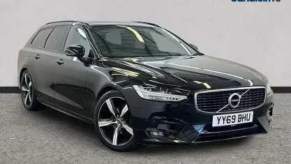 Used Volvo V90 R-Design 254 HP (186 kW) 2019 Black Estate