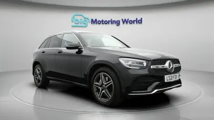 Used Mercedes GLC220 AMG line 194 HP (142 kW) 2021 Black Estate