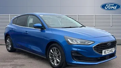 Used Ford Focus Titanium 125 HP (91 kW) 2023 Blue Hatchback
