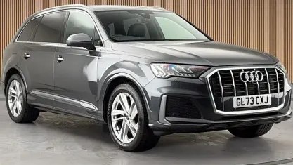 Used Audi Q7 S-Line 231 HP (169 kW) 2023 Daytona gray pearl effect/daytona gray pearl effec SUV