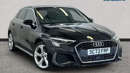 Used Audi A3 S-Line 110 HP (80 kW) 2024 Black Hatchback