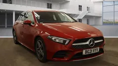 Red Used 2021 Mercedes A180 AMG line Hatchback | £18,299 (Fair price)