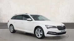 White Used 2021 Skoda Superb SE L Estate | £16,241 (Fair price)