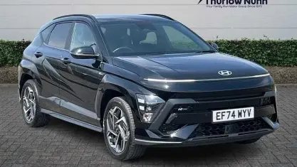 Used Hyundai Kona N Line 129 HP (94 kW) 2025 Black SUV