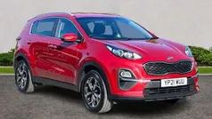 Red Used 2021 Kia Sportage 2 SUV | £13,825 (Fair price)