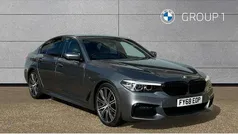 Blue Used 2018 BMW 530 M Sport Sedan | £22,995 (Fair price)