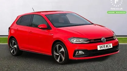 Used VW Polo GTI 200 HP (147 kW) 2019 Red Hatchback