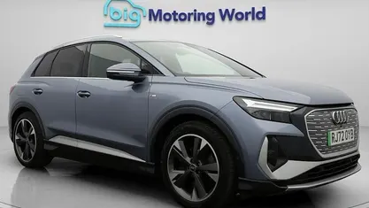 Used Audi Q4 e-tron S-Line 125 kW (170 HP) 2022 Blue SUV