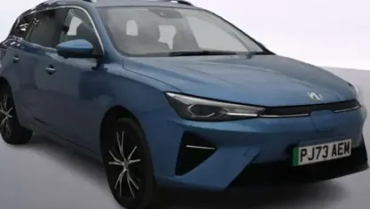 Used MG MG5 EV Trophy 114 kW (156 HP) 2022 Blue Estate