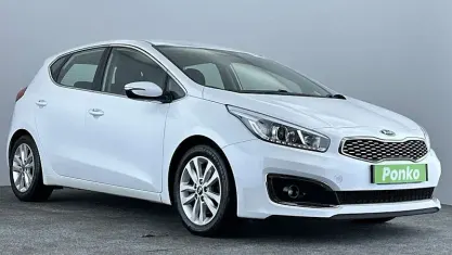 Used Kia Ceed 135 HP (99 kW) 2018 White Hatchback