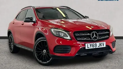 Used Mercedes GLA180 AMG line 122 HP (89 kW) 2020 Red SUV