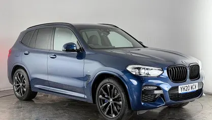 Blue Used 2020 BMW X3 M Sport SUV | £27,650 (Super price)