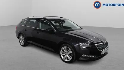 Used Skoda Superb SE L 150 HP (110 kW) 2021 Black Estate