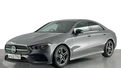 Used Mercedes CLA220 AMG line 190 HP (139 kW) 2023 Grey Coupe