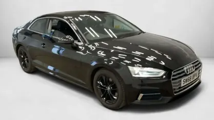 Used Audi A5 Sport 150 HP (110 kW) 2018 Black Coupe