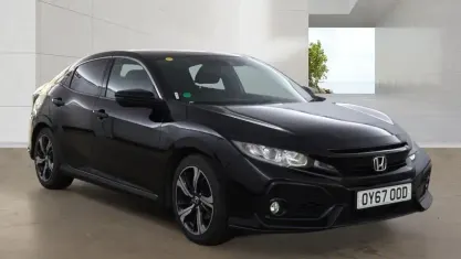 Used Honda Civic EX 129 HP (94 kW) 2017 Black Hatchback