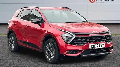 Red Used 2022 Kia Sportage GT-Line SUV | £19,201 (Fair price)