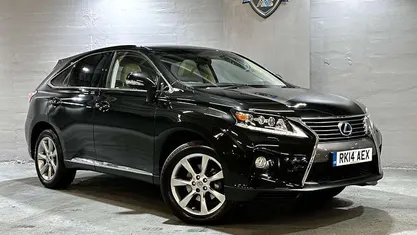Used Lexus RX450h 298 HP (219 kW) 2014 Black SUV