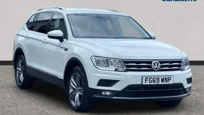 Usado VW Tiguan Allspace Match 150 HP (110 kW) 2021 Branco SUV