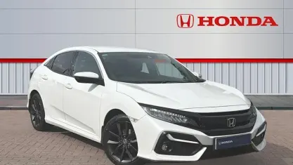 Used Honda Civic SR 126 HP (92 kW) 2021 White Hatchback