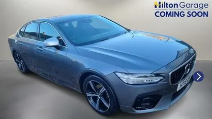 Grey Used 2019 Volvo S90 R-Design Sedan | £14,050 (Fair price)