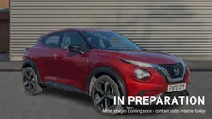 Pearl fuji sunset red Used 2020 Nissan Juke Tekna SUV | £15,773 (Fair price)