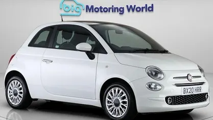 Used Fiat 500 Lounge 69 HP (50 kW) 2020 White Hatchback