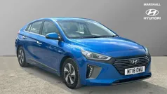 Blue Used 2018 Hyundai Ioniq Premium Sedan | £12,443 (Fair price)