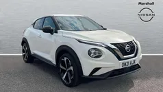 Arctic white Used 2021 Nissan Juke Tekna SUV | £15,758 (Fair price)