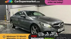 Grey Used 2017 Mercedes C220 AMG line Coupe | £13,997 (Fair price)