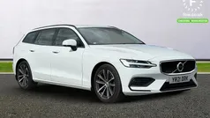 White Used 2021 Volvo V60 Momentum Estate | £18,199 (Fair price)