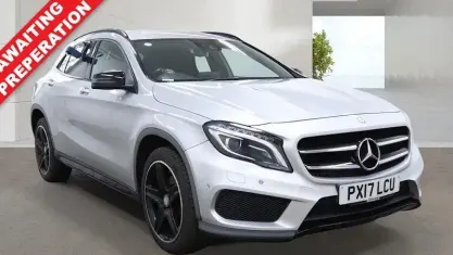 Used Mercedes GLA220 AMG line 177 HP (130 kW) 2016 Silver SUV