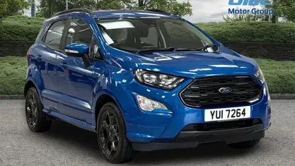 Used Ford Ecosport ST-Line 125 HP (91 kW) 2022 Blue SUV