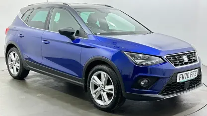 Used Seat Arona FR 116 HP (85 kW) 2020 Blue SUV