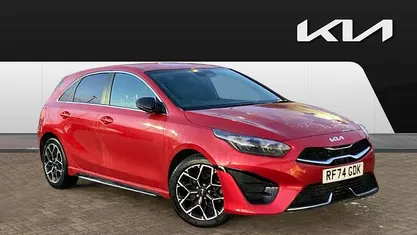 Used Kia Ceed GT-Line 140 HP (102 kW) 2024 Red Hatchback