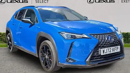 Used Lexus UX Sport Line 184 HP (135 kW) 2022 Celestial blue SUV