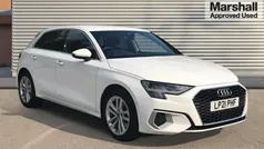 White Used 2021 Audi A3 Sport Hatchback | £17,089 (Fair price)