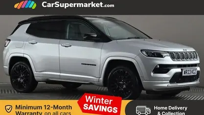 Silver/black Used 2023 Jeep Compass SUV | £16,397 (Fair price)