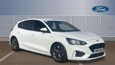 White Used 2018 Ford Focus ST-Line Hatchback | £10,756 (Fair price)