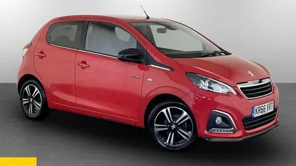 Red Used 2016 Peugeot 108 GT-line Hatchback | £4,295 (Fair price)