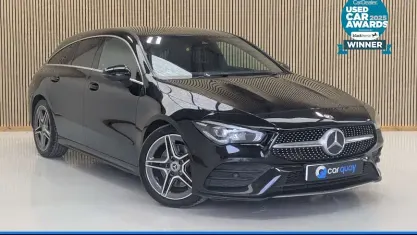 Used Mercedes CLA200 AMG line 163 HP (119 kW) 2020 Black Coupe