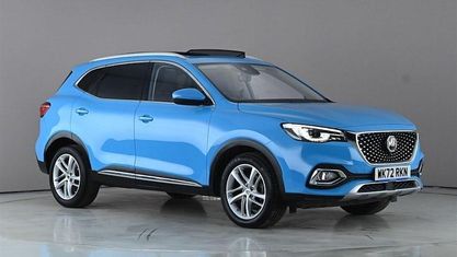 Begagnad MG HS Exclusive 162 HK (119 kW) 2023 Blå SUV