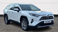 White Used 2021 Toyota RAV4 Hybrid SUV | £29,000 (Fair price)