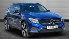 Blue Used 2018 Mercedes GLC220 Urban SUV | £18,495 (Fair price)
