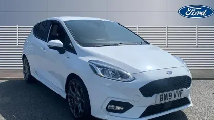 Used Ford Fiesta ST-Line 101 HP (74 kW) 2019 White Hatchback