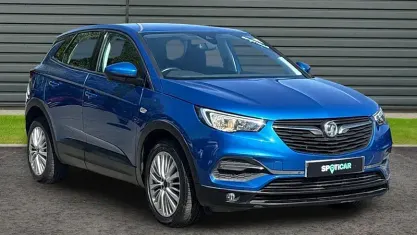 Used Vauxhall Grandland X 131 HP (96 kW) 2018 Blue SUV