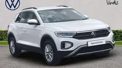 White Used 2023 VW T-Roc Life SUV | £21,889 (Fair price)
